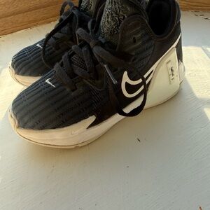 Nike Kids Black and White Sneakers